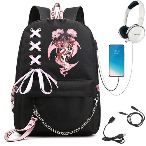 Mochila Genshin Impact Mochila Estudiante Bolso Escolar Mujer Niña Viaje Exterior Bolso - Imagen 40 de 46