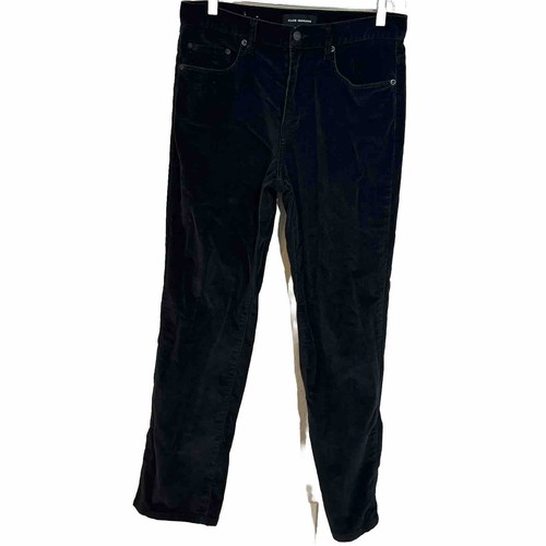 Club Monaco Corduroy Pants Mens 31 x 32 Black