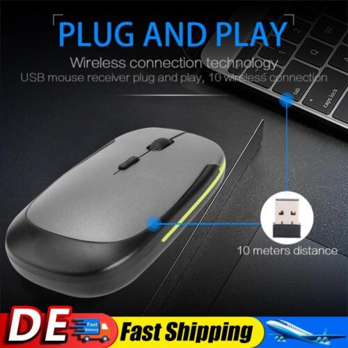 Tuankay Wireless Mouse Mini Maus kabellos Wireless mouse2,4 G Wireless Mouse Opt - Bild 1 von 8