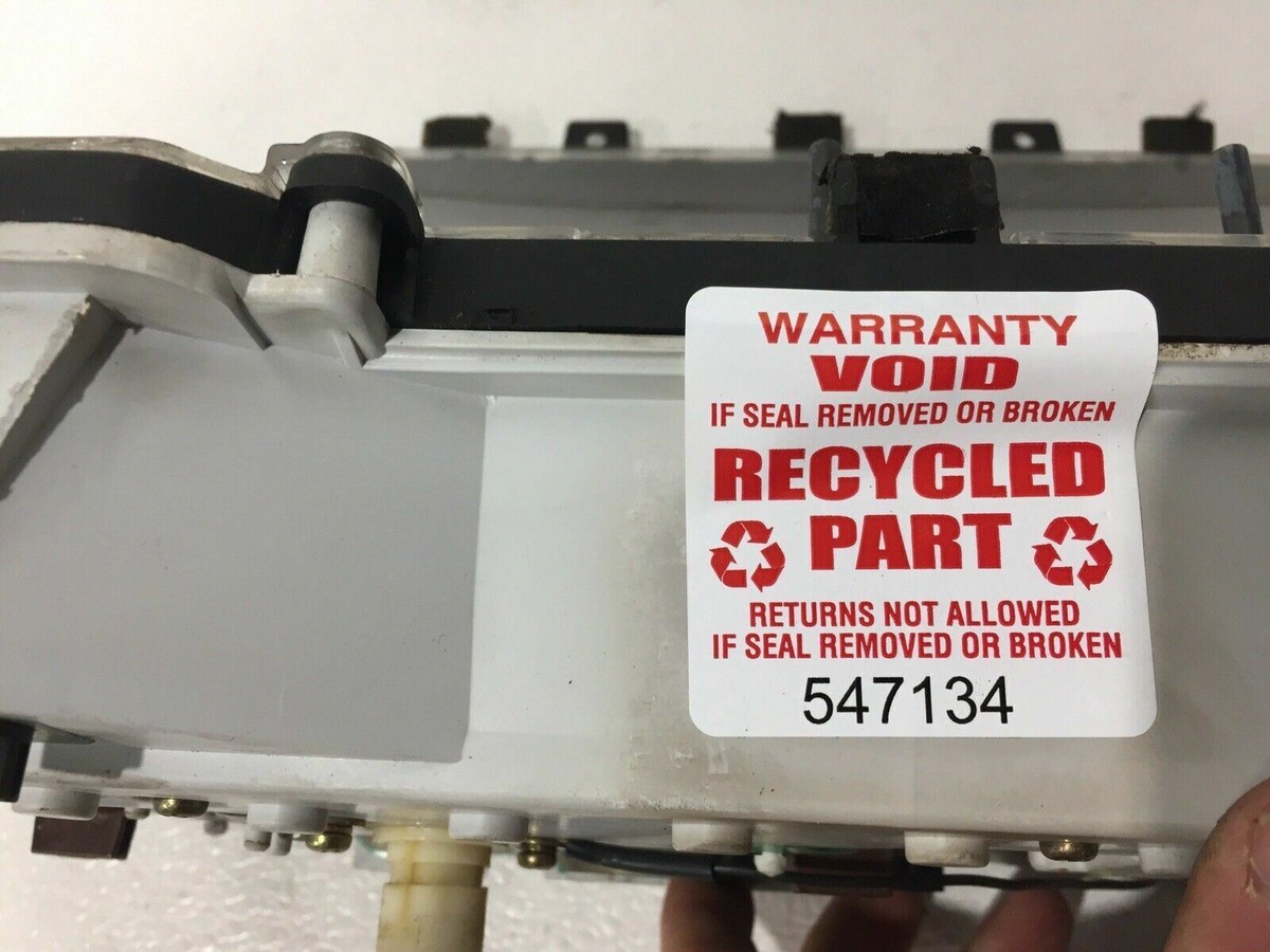 85 86 nissan 300zx 191k speedometer cluster FLAWED lens gauge