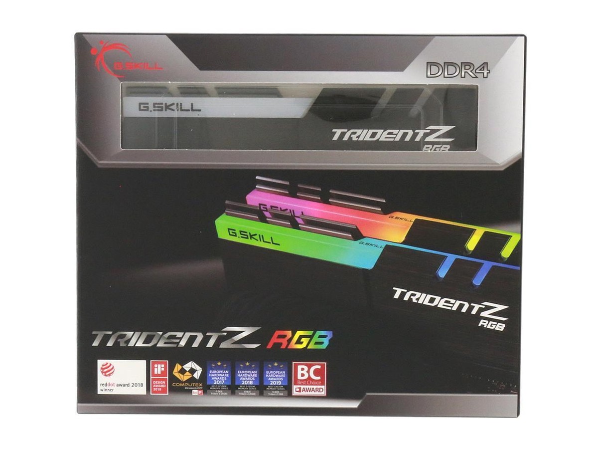 G.SKILL TridentZ RGB Series 64GB (2 x 32GB) 288-Pin PC RAM DDR4