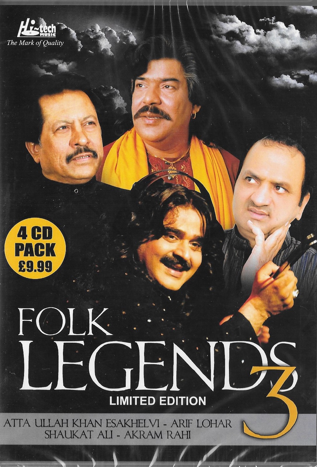 FOLK LEGENDS 3 - LIMITED EDITION - 4CDs SET