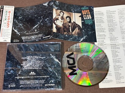 BOYS CLUB s/t JAPAN CD 25P2-2459 w/ OBI + JAPANESE INSERT 2,500