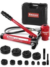 Hydraulic Knockout Hole Punch Set 1/2 to 4 Inch Electrical Conduit Hole Cutter S