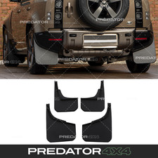 WIDE MUDFLAP MUD FLAPS SET SPLASH GUARD KIT FOR LAND ROVER DEFENDER L663 2020+