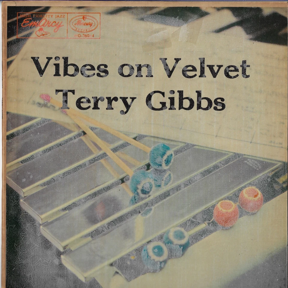 TERRY GIBBS vibes on velvet U.S. EMARCY LP MG-36064_RARE orig 1956 DEEP GROOVE - Image 2 of 3