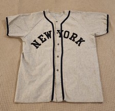 Vintage 1950s Wool New York Baseball Baseball Size L/XL No Tag