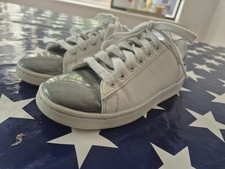 Lelli Kelly White Trainers.  Size 31 UK 12