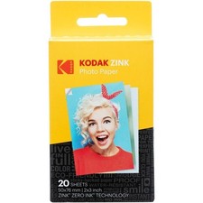 Kodak ZINK - Carta fotografica, Formato 2"x3", Confezione da 20 fogli - 6