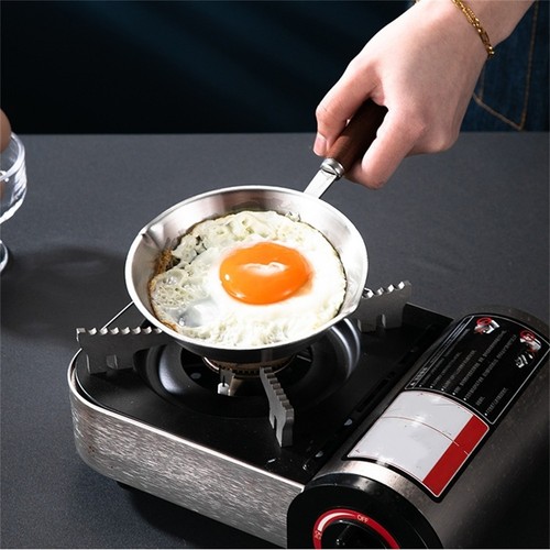 Poêle Japonaise Oyakodon Antiadhésive COLLBATH Avec Poignée Verticale Portable - Idéale Œufs Et Riz