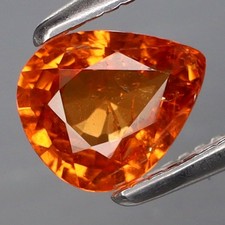 0.76Ct.Ravishing Color! Natural Fanta Orange Namibian Spessartite Garnet