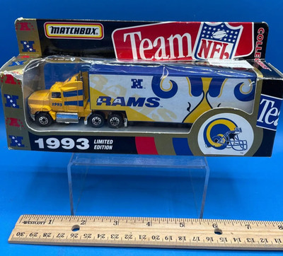 1993 Matchbox Team NFL LA Rams Semi Truck