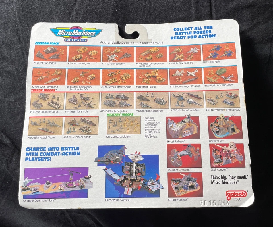 Micro Machines Military #4 Advance Construction Corps (ACC) Rare Find - Image 2 of 3