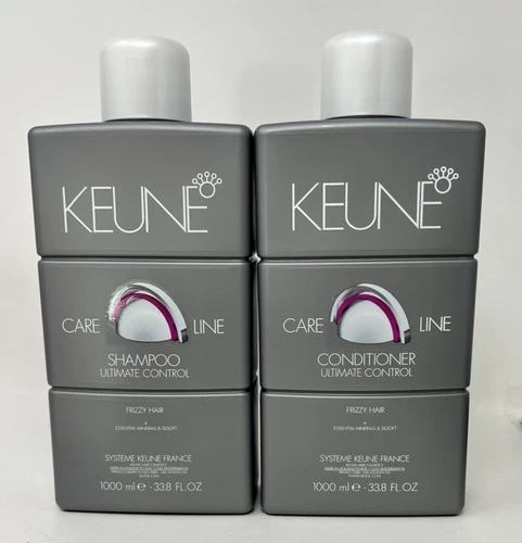 KEUNE Care Line SHAMPOO & Conditioner ULTIMATE CONTROL Frizzy Hair 33.8 OZ
