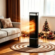 Tower heater, warm air generator
