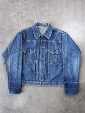 Blue Bell Wrangler 11MJ 1940s Vintage Vehicle Size 38 Honeycombs Selvedge