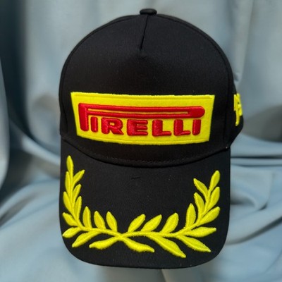 Pirelli Embroidered Men's Sports Casual Adjustable Curved Brim Baseball Cap Hat