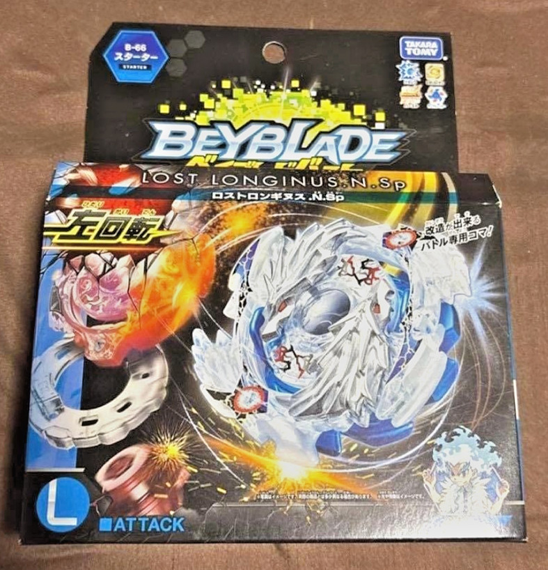 Beyblade Burst Lost Longinus .N.Sp B-66 Starter TAKARA TOMY NEW