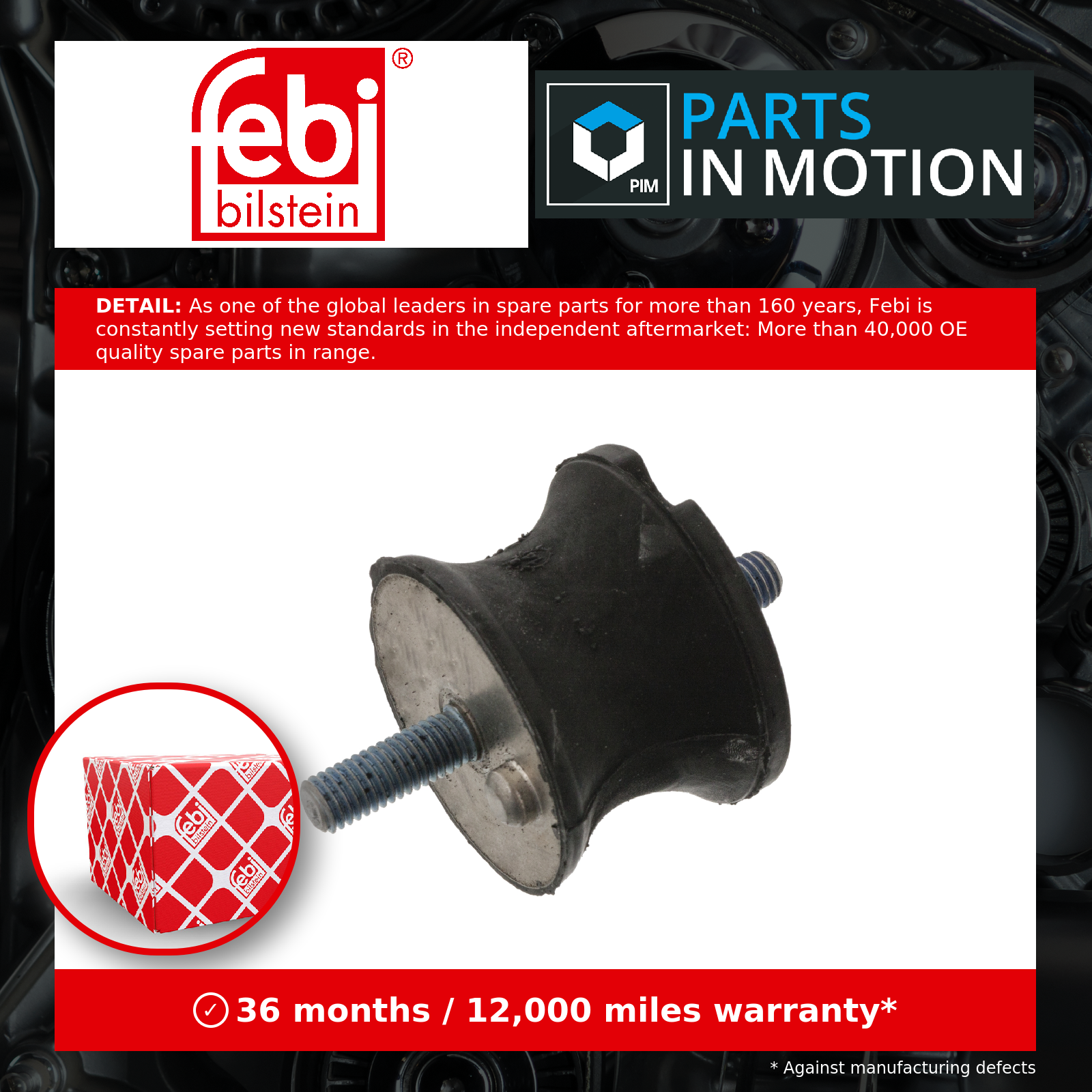 Gearbox Mounting fits BMW 528 E39 2.8 Front 95 to 00 Transmission 22311094916 - Image 5
