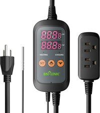 Digital Temperature Controller for Heating Cooling: Perfect for Aquariums ...