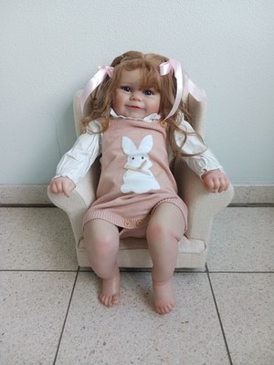 Neue Rebornpuppe  60cm Ostern 