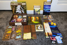 Keymaster Games: PARKS Board Game 1st Ed + Nightfall & Wildlife Expansions (NIS)