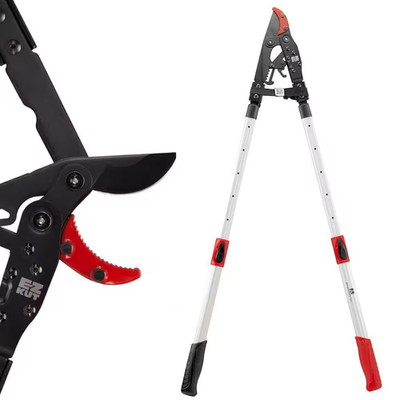 Professional 42 In. Heavy Duty Anvil Lopper with Telescopic Handle, 3.5 In. Cut