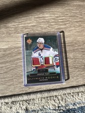 13-14 UD Upper Deck Ultimate  Jesper Fast  /75  Rookie  Dual Patches