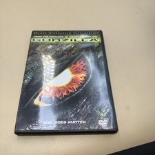  N43- Godzilla DVD, 1998 Deluxe Wide Screen Presentation Untested