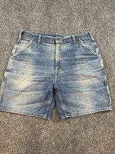 Carhartt size 38 work Jean Shorts dennim B28DST Carpenter pants Mens