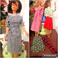 Vintage Barbie: Clothing Lot Dolls show fit - aren't included in listing. 