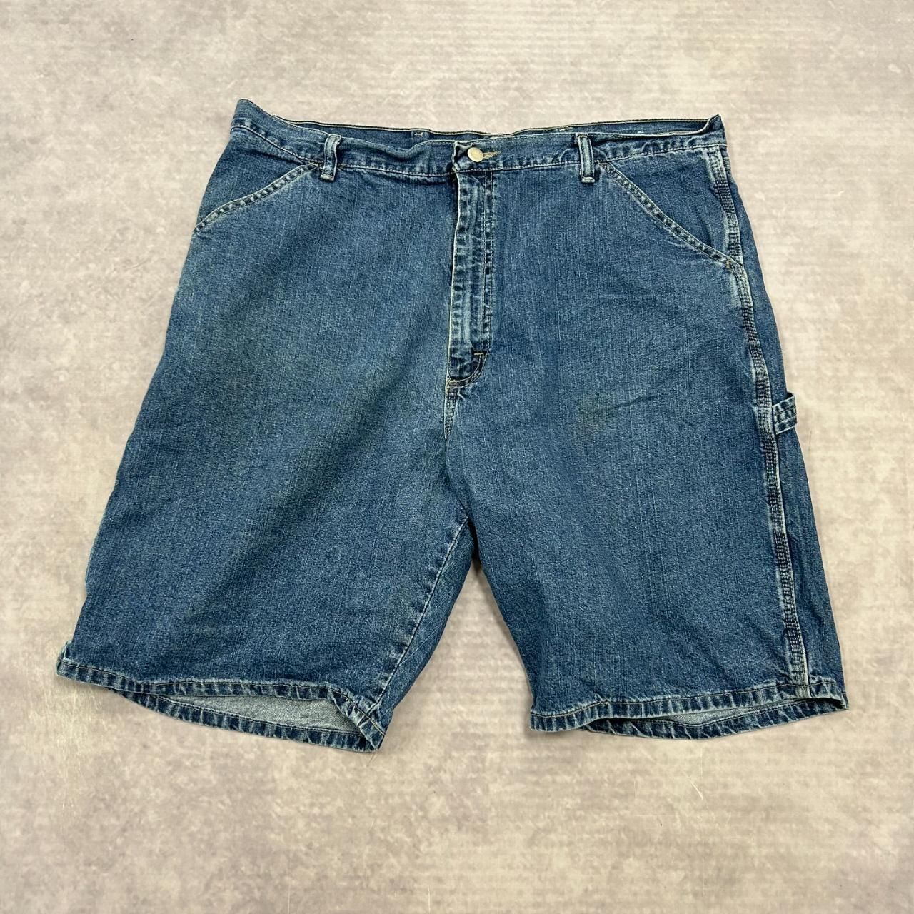 Wrangler Denim Shorts Utility cargo jean shorts / jorts Men's 38