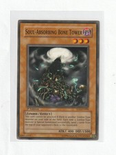 Soul-Absorbing Bone Tower Common Structure Deck: Zombie Madness SD2-EN009 NM