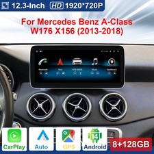 12.3" Android 14 Autoradio Für Mercedes A/CLA/GLA W176 NTG5.0 CarPlay 128GB DAB+ 12.3" Android 14 Autoradio Für Mercedes A/CLA/GLA W176 NTG5.0 CarPlay 128GB DAB+