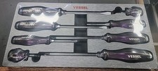 Vessel 8-Piece IRIDESCENT LIMITED Purple Screwdriver Set 4308EVAMU SEALED