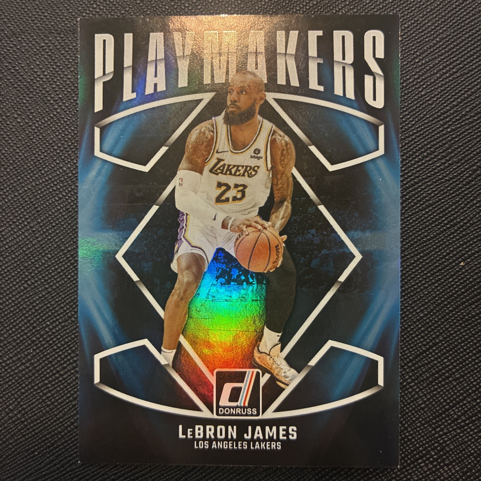 2024-25 Donruss Basketball LeBron James SSP Playmakers #3 "Ultra Rare" Case Hit