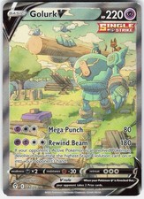 Golurk V (Alternate Full Art) Holofoil SWSH07: Evolving Skies 182/203 LP on eBay