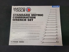 Matco Tools SMCM152K Standard Metric Combination Set 15pc.