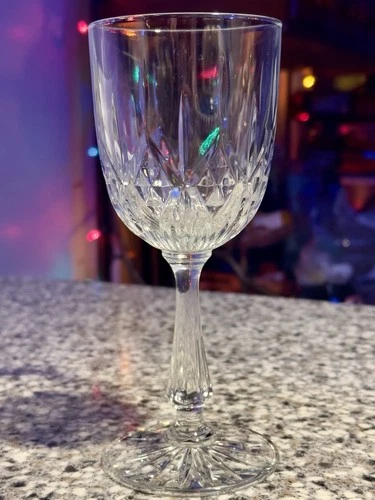 Canfield-Clear by ANCHOR HOCKING Water Goblets - Set Of 4 - Vintage