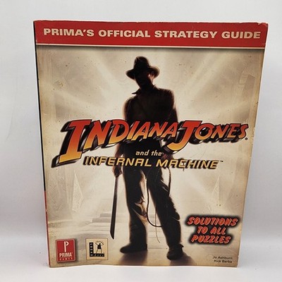 1999 Indiana Jones and the Infernal Machine: Prima's Official Strategy Guide