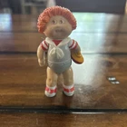 vintage Cabbage Patch Kids mini doll figure Sailor Boy Holding A Boat
