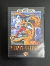 SEGA Alien Storm CIB - Sega Genesis w/ Manual & Case  Action/Adventure TESTED