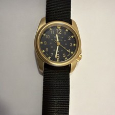 BERTUCCI A-2A DX3 Golden Field Watch Black Dial Black Band