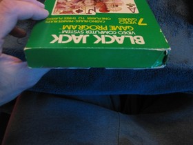 Blackjack Atari 2600 Complete In Box CIB