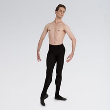 Mens Black Capezio Ballet Tight L