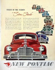 1945 Ad 9 34 X 12 34 Inches New 1946 Pontiac Silver Streak 1945 Ad 9 34 X 12 34 Inches New 1946 Pontiac Silver Streak