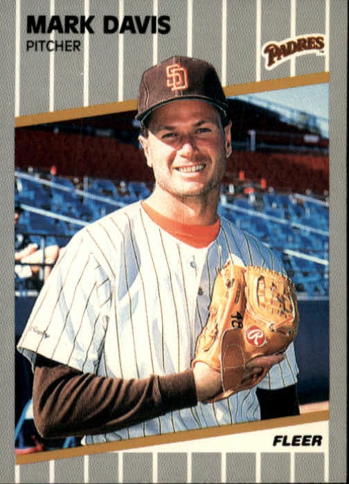 1989 Fleer #303 Mark Davis - BB