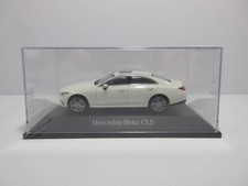 1:43 Mercedes-Benz CLS C257 Designo Diamond White Bright Diecast Model Car