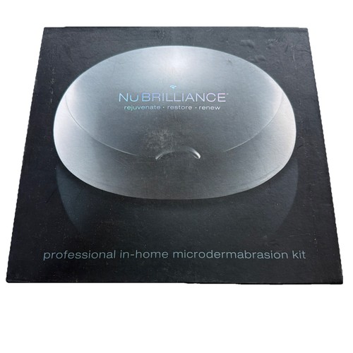 NuBrilliance Professionals In Home Microdermabrasion Kit Read Description