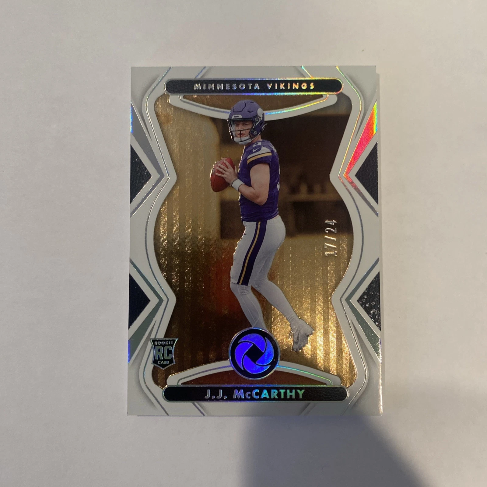 JJ McCarthy Panini Gold Standard Opulence Rookie #OPJMY Base